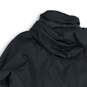 Womens Black Long Sleeve Mock Neck Pockets Hooded 3-in-1 Full-Zip Jacket Size XL image number 4