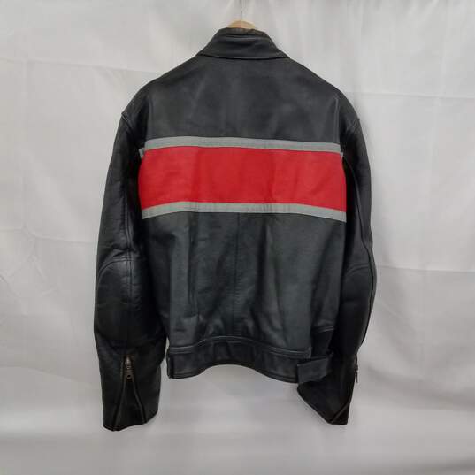 SX Appeal Leather Motorcycle Jacket Size Medium image number 2