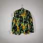NWT Mens Floral Long Sleeve Collared Single Breasted Blazer Size 38R image number 2