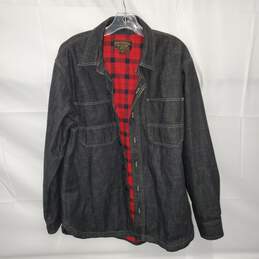 Filson Cotton Lined Button Up Denim Jacket Size M