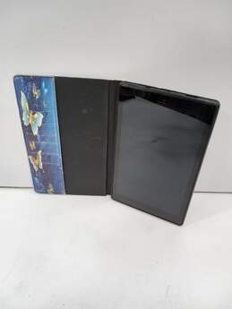 Amazon Fire HD 10 (7th Gen) Tablet Model: SL056ZE In Blue Butterfly Case
