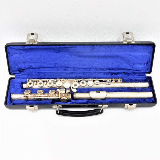 Emerson Brand Open Hole Flute w/ B Foot Joint and Sterling Silver Head Joint image number 1