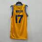 Adidas Mens Yellow Blue Golden State Warriors Chris Mullin #17 NBA Jersey Size M image number 2