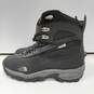 The North Face Men's Black And Gray Waterproof Boots Size 9 image number 4