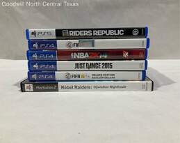 Lot of 7 Video Games for Various Consoles