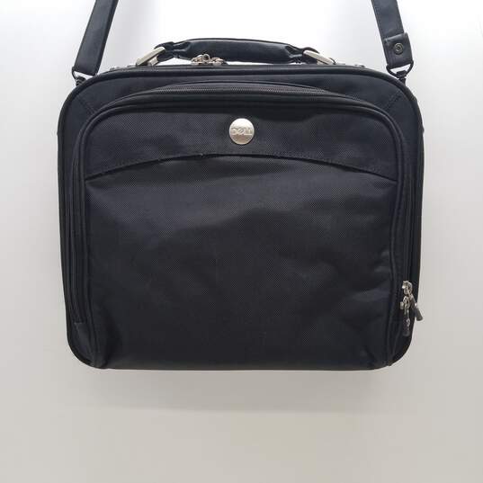 Dell 14inch Laptop Black Duffle Bag Case Brief Case image number 1