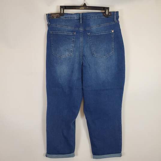 Nanette Lepore Women Blue Jeans Sz 16 NWT image number 2
