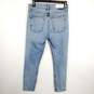 Re Done Women Blue High Rise Skinny Jeans Sz 26 image number 2