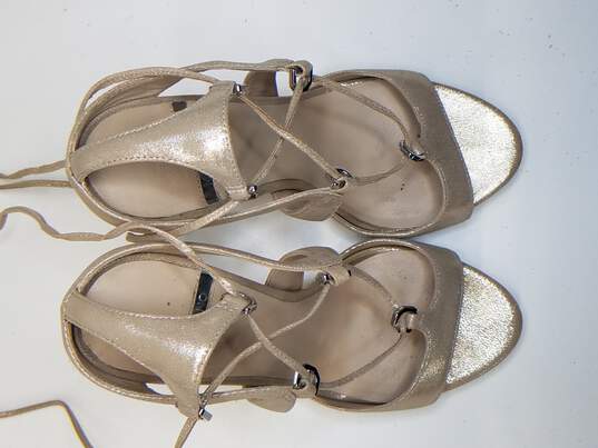 Marciano Gold Women's Heels Size 6 image number 6