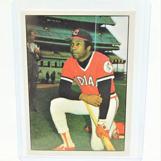1976 HOF Frank Robinson SSPC #525 Cleveland Indians image number 1