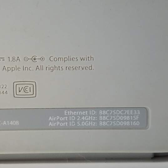 Lot of 2 Apple AirPort Extreme Wireless Router Base Stations image number 6