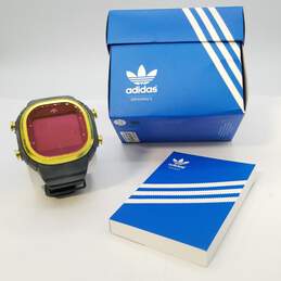 Adidas ADH6068 series Seoul 52mm Case Rubber Strap Quartz Digital Quartz Watch