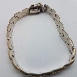 Milor Sterling Silver Unique Link 7 1/2 Bracelet 11.9g alternative image