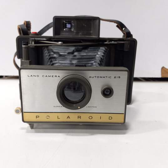 Polaroid Automatic 215 Land Camera w/ Case image number 3