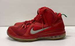 Nike LeBron 9 Christmas Edition Sneakers Red 14