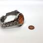 Designer Fossil Blue AM-3316 Round Analog Orange Dial Quartz Wristwatch image number 4