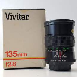 Vivitar 135mm f/2.8 M42 Screw Mount Lens