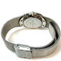 Designer Skagen 566XSSS Silver-Tone Rhinestone Mesh Strap Analog Wristwatch image number 3
