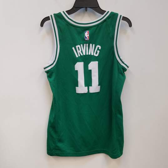 Mens Green Boston Celtics Kyrie Irving #11 Basketball NBA Jersey Size S image number 1