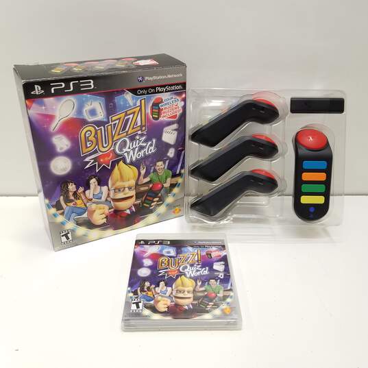 Sony PS3 game - Buzz! Quiz World image number 3