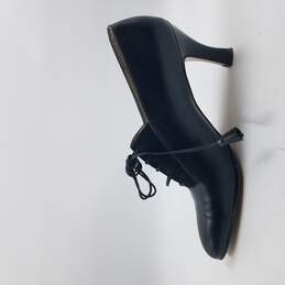 Salvatore Ferragamo Oxford Shoes Women's Sz 7.5AA Black alternative image
