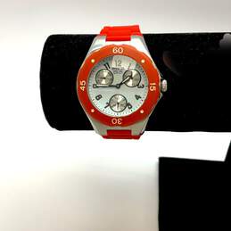 Designer Invicta 18789 Red Stainless Steel Round Dial Quartz Analog Wristwatch