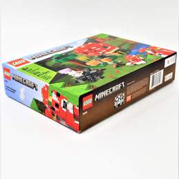 Sealed Lego Minecraft 21179 The Mushroom House Building Toy Set alternative image