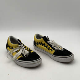 Unisex Old Skool 500714 Black Yellow Lace-Up Sneaker Shoes Size M 7 W 8.5 alternative image