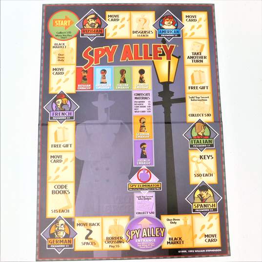 Spy Alley Strategy Board Game W/ Sealed One Night Ultimate Werewolf Game image number 4