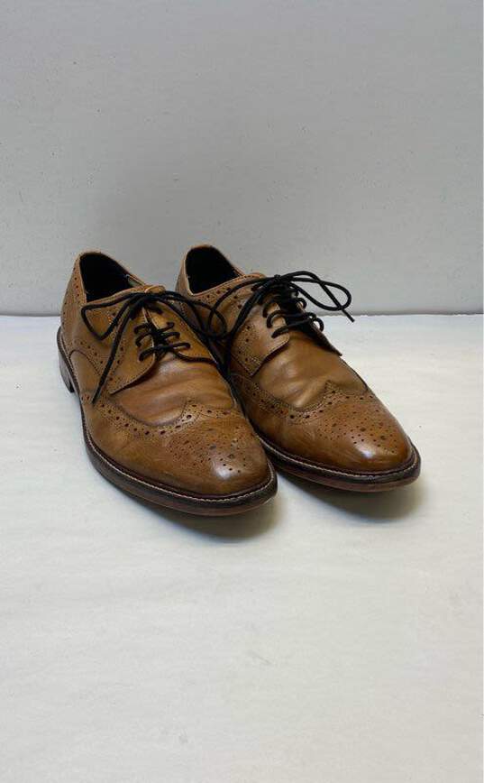 Banana Republic Ortholite Brown Oxford Dress Shoe Men 10 image number 1
