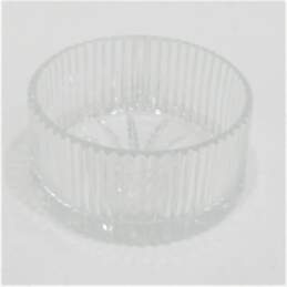 Waterford Crystal Style Wine Bottle Coaster or Candy Dish, 4.75 in.