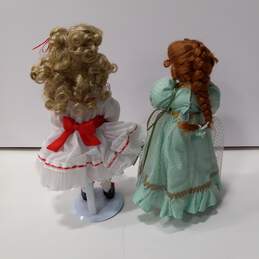 Bundle of 2 Assorted Paradise Galleries Porcelain Dolls IOB alternative image