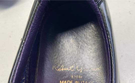 Robert Graham Patent Leather Slip On Sneakers Black 7 image number 7