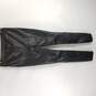 Cupcakes And Cashmere Women Black Faux Leather Pants S NWT image number 2