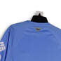 Mens Blue Crew Neck Long Sleeve Pullover Activewear T-Shirt Size Small image number 4