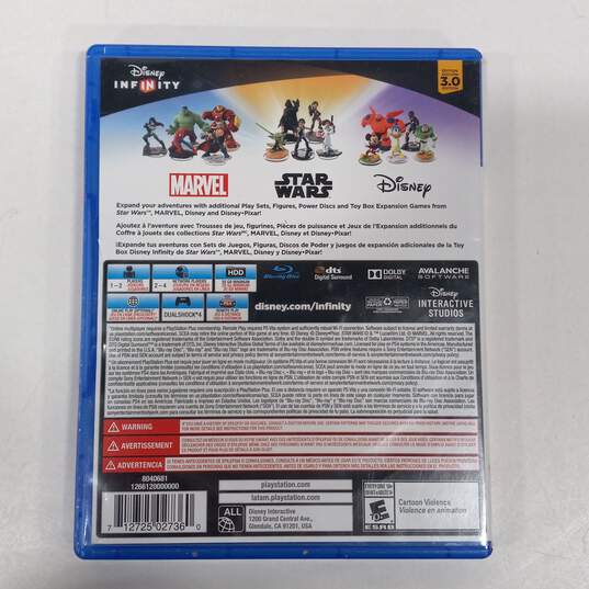 Bundle Of PS4 Disney Inifinty 3.0 Game With Pad And Figures image number 3