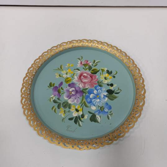 Nashco Floral Design Platter image number 1