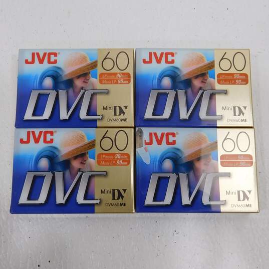 JVC DVC 60 Minute DV Mini Cassette Tapes Lot of 6 image number 2