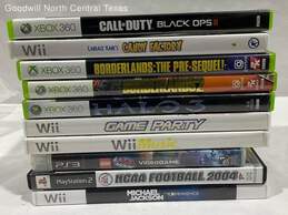 Lot of 10 Assorted Video Games / Console Varies