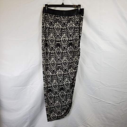 SW3 Bespoke Women Black/Ivory Maxi Skirt Sz S image number 1