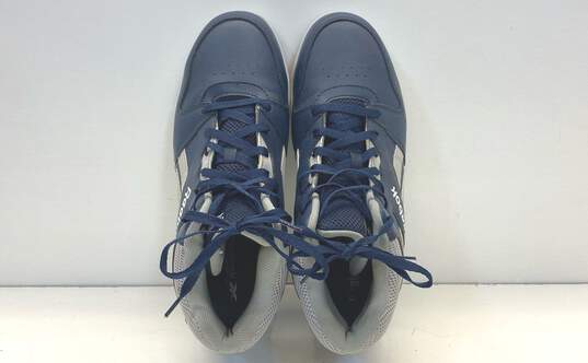 Reebok Leather BB4500 Steel Toe Work Sneakers Blue 13 image number 6