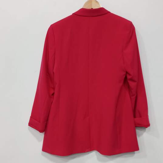 Express Women's Pink Blazer Suit Jacket Size Medium - NWT image number 2