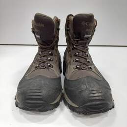 Men's Brown & Black Columbia Boots Size 12 alternative image
