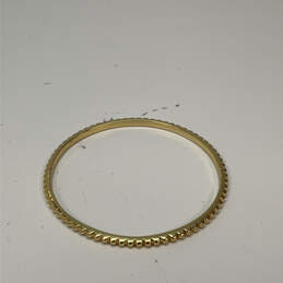 Designer J. Crew Gold-Tone Fashionable Round Shape Bangle Bracelet alternative image