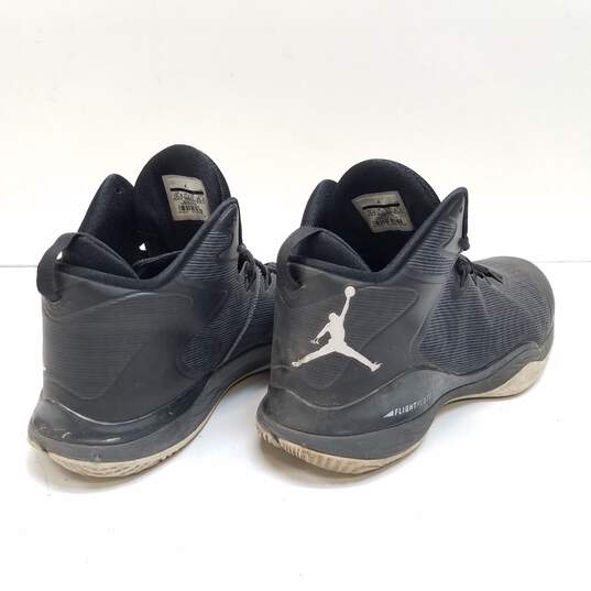 Air Jordan Super Fly 3 Men's Shoes Black Size 12.5 image number 4