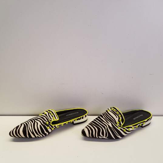 Women's Beautiisoles Zebra Printed, Sadie Mules, Size 8 image number 4