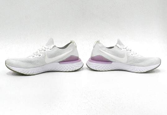 Nike Epic React Flyknit 2 White Pink Foam Women's Shoe Size 9.5 image number 6