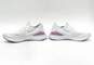 Nike Epic React Flyknit 2 White Pink Foam Women's Shoe Size 9.5 image number 6