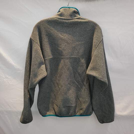 Patagonia Synchilla 1/4 Snap Button Pullover Fleece Sweater Men's Size S image number 2