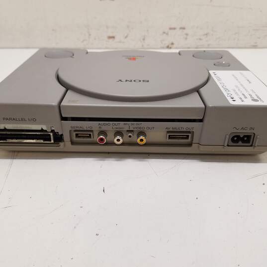 Sony Playstation SCPH-1001 console - gray >>FOR PARTS OR REPAIR<< image number 4